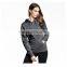 Gym plain sports wear zipper up hoodies sweatshirt women wholesale hoodies