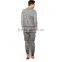 custom made crew neck cotton french terry jogging suit for young men
