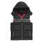 2017 fashion black knited vest