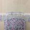 Girl's cotton printing cardigan sweater with hotfix rhinestone