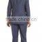 Blue And White Pinstriped Wool Two-Button Suit (SHT1109)
