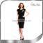 Maxnegio lace sleeve waist-controlled bodycon girls short prom dresses