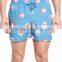 Customize Pattern And Color Cheeky Mouthful Print Bigmouth 100% Nylon Swim Trunks Quick Drying Split Leg Opening Swim Shorts