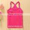 Fashionable high quality and low price OEM Service Supply Type custom fancy boy/girs tank top