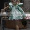 Boutique 100% Cotton Special Occasion Girls Baby Clothes Girls Ruffle Birthday Party Dresses