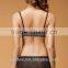 FEMALE FASHION SEXY LADY SOLID NYLON SPANDEX LACE BRA