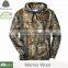 Bulk woodland hoodies,merino wool wholesale camo hoodies