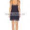 100% nylon sleeveless dress design with lace modern girl dress