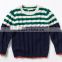 Little boys' stylish long sleeve crew neck thick wool pullover sweater with best price