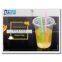 Disposable PET plastic beverage/juice cups with custom logo printed