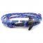 Anchor Charm Wrist Band Men Beaded Bracelet