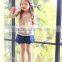 Wholesale Baby Girls Lace Sequin Cotton Shorts Childrens Boutique Clothing