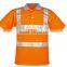 high visibility button polo shirts,reflective safety polo,hi vis workwear polo