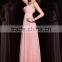 A-line Sweetheart Floor-length Tulle with Lace prom dress Off-The-Shoulder Party dress P023