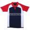 Classic color combination sports polo shirt