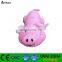 PVC inflatable pig toy lovely inflatable piggy model for inflatable cartoon animal