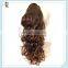 Brown Color Long Curly Drawstring Ponytail Hair Extension HPC-0123