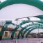 HOT air tight giant inflatable structure tent with netting