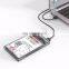 2.5" USB 3.0 SATA Hd Box HDD Hard Disk Drive External HDD Enclosure Transparent Case Tool Free 5 Gbps Support 2TB UASP Protocol