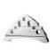 Water hyacinth Cutlery Holder with steel frame for fruit,Metal vegetable and fruit Cutlery Holder