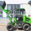 0.6ton shovel loader with 4 in 1 bucket
