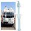 rapid deploy cctv trailer vehicle mounted fast photo manual crank telescopic mast