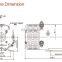 Electric motor 24v dc motor 4000w for forklift with customization service