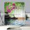 Customized Shower Curtain Waterproof Polyester Fabric Shower Curtain For The Bathroom Dropshipping Support