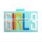 Multi Colored Rainbow GIRLS Letters Monogram Elegant Acrylic Bag Wedding Bridal Purse Party Evening Clutch Bags