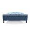 Household half round ottoman storage sitting home bench with storage bedroom storage bench