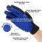 Hongqiang 2019 Rubber Grooming Gloves For Pets