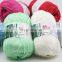 Factory Supplying bamboo cotton blend yarn bamboo blend worsted weight yarn baby soft yarn