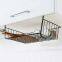 Wire Storage Basket Under Cabinet Wire Hanging Basket for Kitchen Pantry Desk Bookshelf
