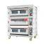 baking equipment 3 deck 6 trays industrial cake oven for baking