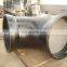 ductile iron pipe fitting bend  dn 80 100 150 200 250 300 350 400 450 500 550 600 650 700 750 800 850 900 950 1000 elbow support