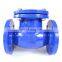 BS DIN AWWA PN16 Duction cast iron body flang Swing Check Valve