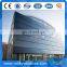 Aluminium visible frame reflective glass villa house curtain wall