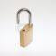 Factory direct sale cheap safety good quality 20mm thin type brass padlock