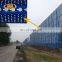 High quality outdoor galvanized metal screen wind dust fence system