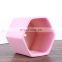 Nordic modern minimalist geometric personality cement pot creative light luxury ceramic flower pot