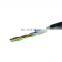 MT-5015 outdoor waterproof black CAT5E Network Drop Cable Customized Length Ethernet Cable