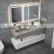New Design Single&Double Sink Bathroom Cabinets Sets Vanity Table Bathroom Vanities With Lighted Mirror