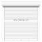 Remote control electric anti hurricane wholesale insulated security exterior window roller shutters