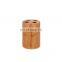 Modern Design Best selling Home Ceramic Design Bamboo Color Bathroom  accessories 3-piece Bamboo Bathroom set