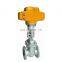 COVNA 2-1/2 inch Water Oil Gas Multi Turn Electric Actuator WCB Flanged Gate Valve