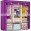 portable modern bedroom furniture foldable baby children adult closet cabinet storage organizer fabric wardrobe