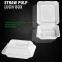 Disposable corn starch plates, biodegradable corn starch food container, biobased food tray, Disposable Plastic Takeaway Meal Tray, Corn starch blister packaging tray, blister packaging