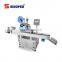 Scratch Card Flat Surface Bottle Pouch Automatic Labeling Sticking Machine For Cosmetics