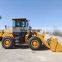 China cheap 3T Factory Supplying Pay loader Efficient Front Wheel Loader with Bucket with CE certificate