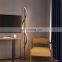 Unique Contemporary Floor Lighting Dimmable Twisted Linear LED Floor Lamp